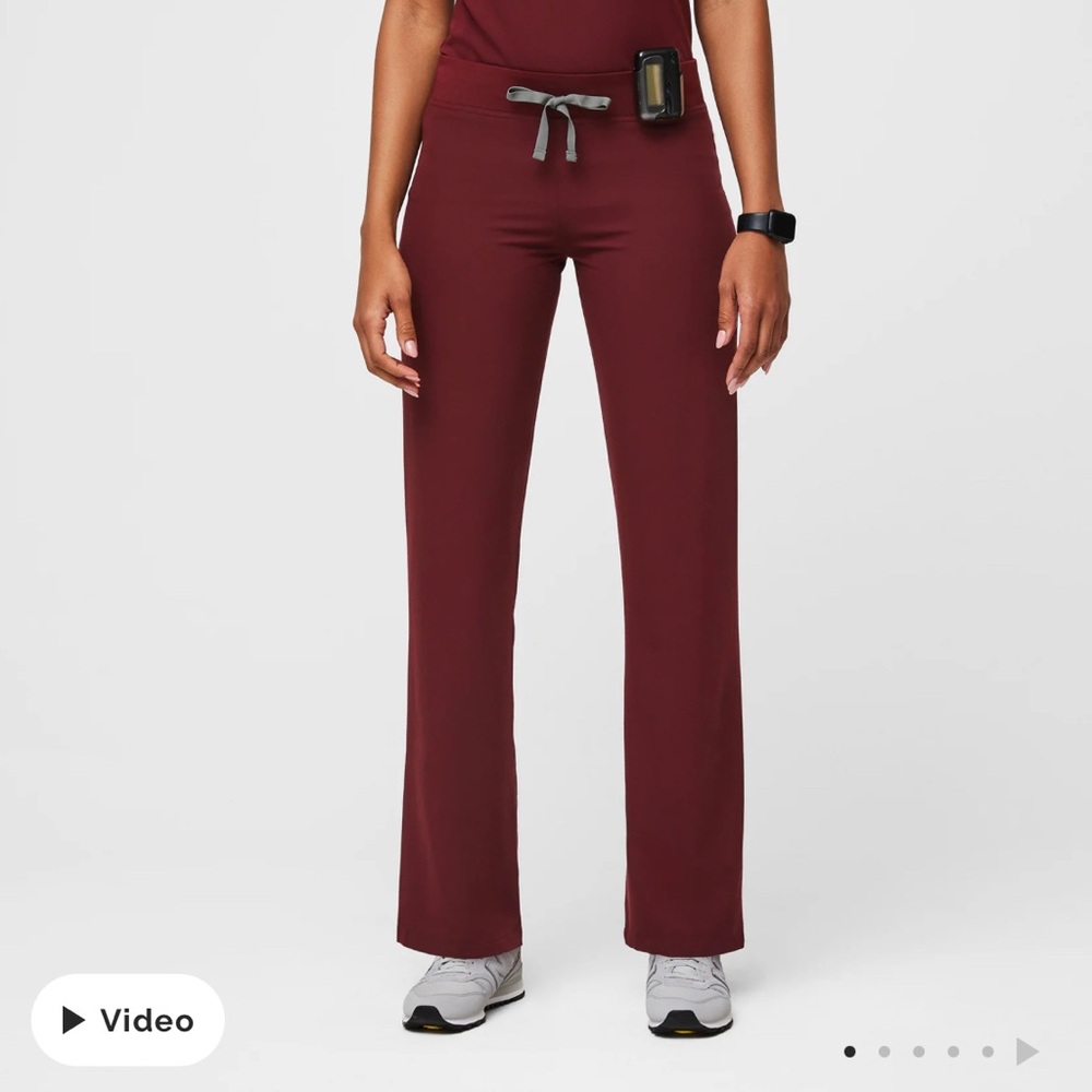 Figs Women's Burgundy Pants